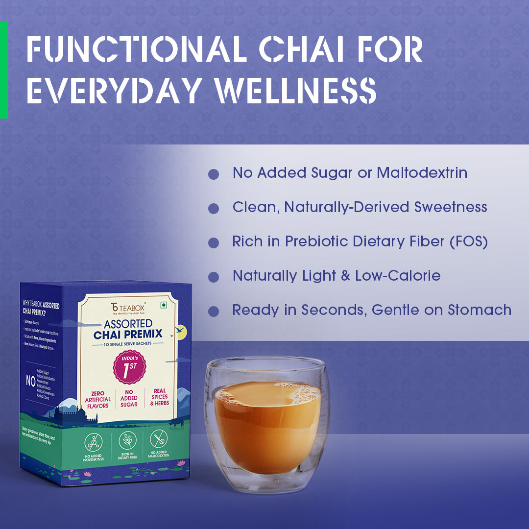 Teabox Assorted Chai Premix