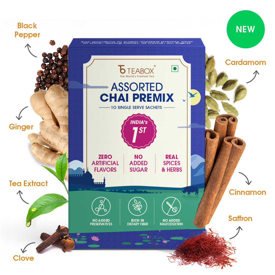 Teabox Assorted Chai Premix