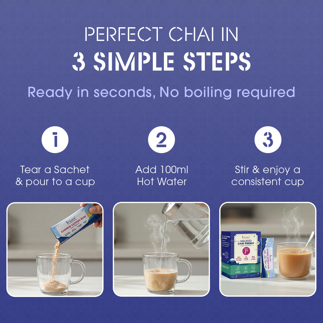 Teabox Assorted Chai Premix